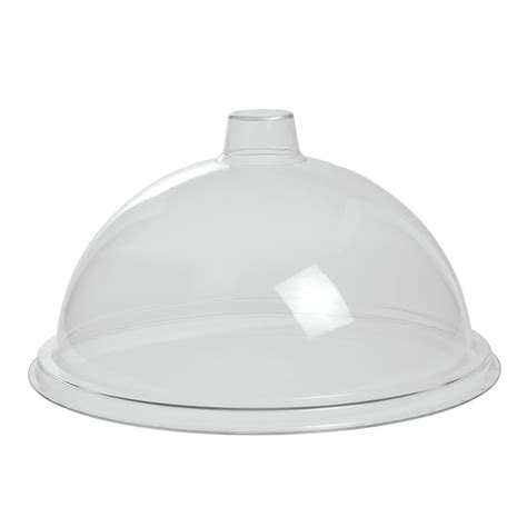 Cal Mil Round Clear Acrylic Standard Classic Dome Cover 10 Dia X 6 H