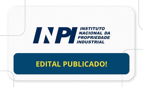 Concurso INPI Edital Publicado Rico Domingues