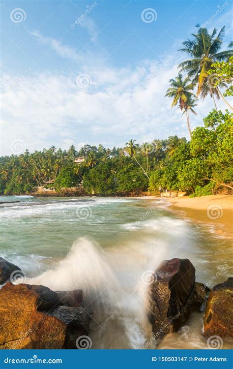 Playa De Mirissa Mirissa Sri Lanka Imagen De Archivo Imagen De