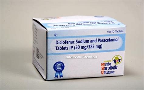 Diclofenac Sodium 50 Mg And Paracetamol 325 Mg Tablet Chemistonline In