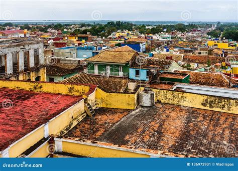 The View Over Colonial Village Of Trinidad Cuba Trinidad Is A Unesco