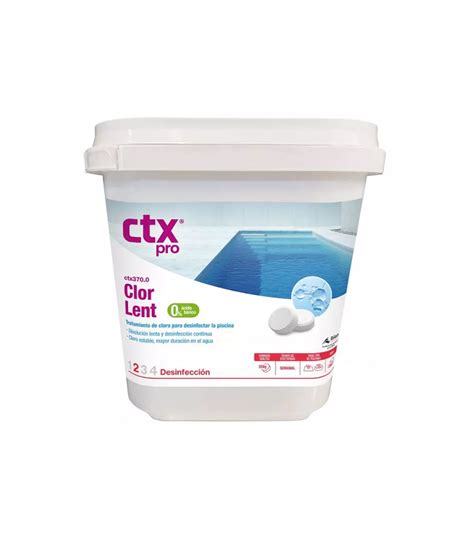 Ctx Clorlent Kg B Rico Cloro Lento En Pastillas Gr