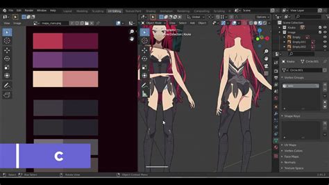 Blender Anime Character Style Course Youtube