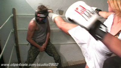 SEXY MIXED FIGHTING KICK ASS BLOND GIRL Part