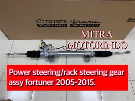 Jual Rack Steering Gear Assypower Steering Toyota Fortuner 2005 2015