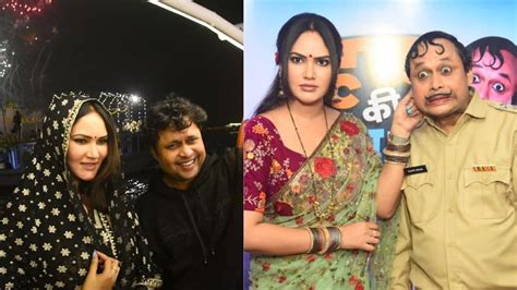 Dev Deepawali Yogesh Tripathi And Kamna Pathak Of Happu Ki Ultan Paltan Visit Varanasi For