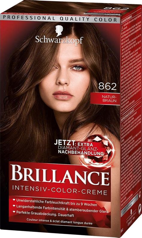 Schwarzkopf Brillance Intensive Color Creme Haarkleuring Bruin Bol