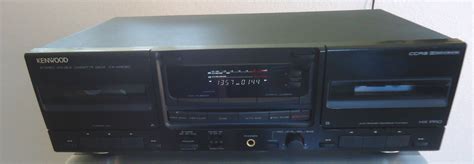 Kenwood Kx W6060 Dual Cassette Tape Deck Vintage Cassette Decks