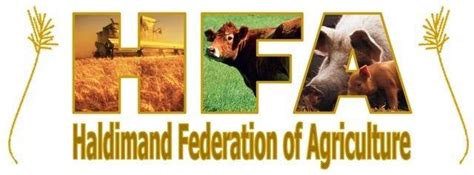 Haldimand Federation Of Agriculture Ontario Federation Of Agriculture