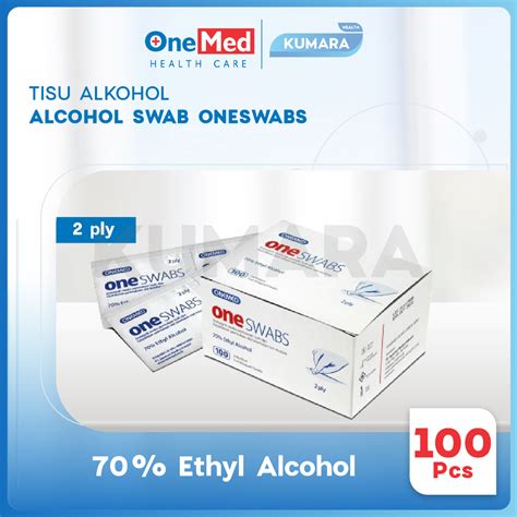 Jual Onemed Alcohol Swab Oneswab Isi S Shopee Indonesia