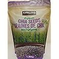 Kirkland Signature Organic Chia Seeds Premium Gluten Gmo Free