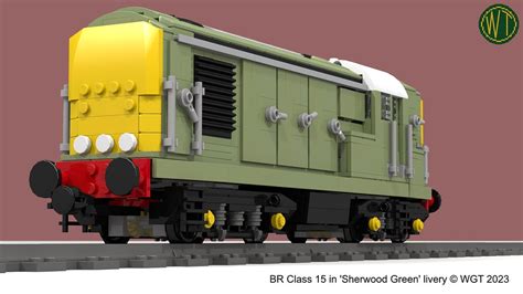 03 BR Class 15 In Sherwood Green Livery This Is Pretty Flickr