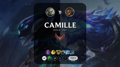 Camille Top Vs Renekton KR Grandmaster Patch 14 2 YouTube