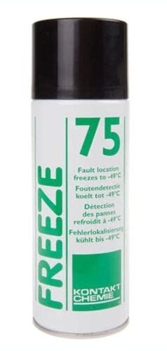 Round Kontakt Chemie Freeze 75 Circuit Freezer Spray At Best Price In