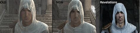 V3 Altair Face Comparison Image Assassin S Creed Overhaul Mod For Assassin S Creed Moddb