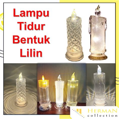 Jual Hc Lilin Led Candles Lilin Mini Elektrik Lampu Tidur Lilin Led