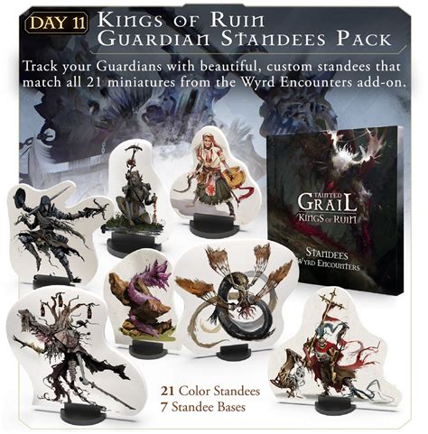 Tainted Grail Kings Of Ruin By Awaken Realms Day Standees Are