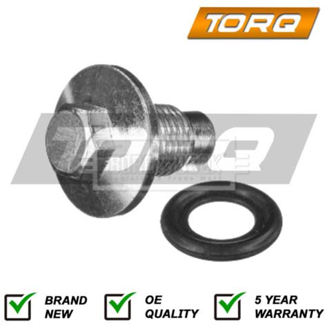 Oil Sump Plug Torq Fits Ford Fiesta Focus Transit Mondeo Ka Connect