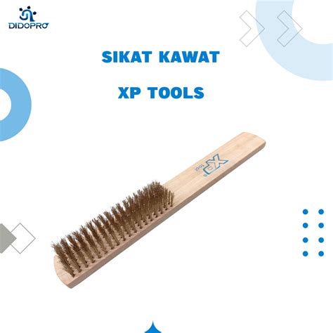 Jual Sikat Kawat Kuningan Baris Xptool Sikat Besi Halus Wire Brush