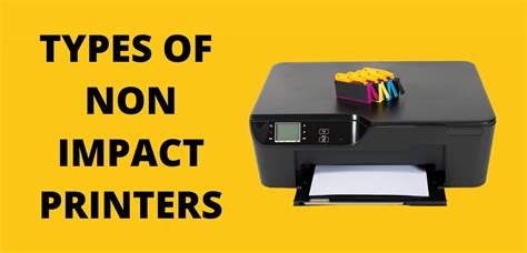 Types of Non Impact Printers [2021]