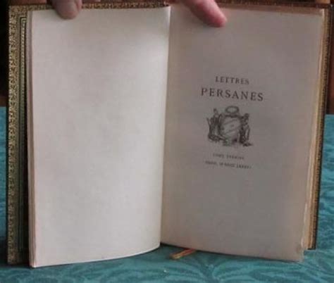 Lettres Persanes 2 Volumes Livres Et Collections