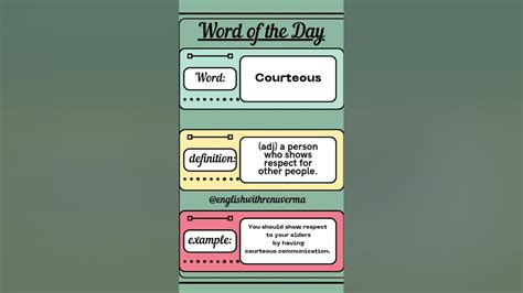 Courteous Meaning Of Courteous Pronunciation Of Courteous