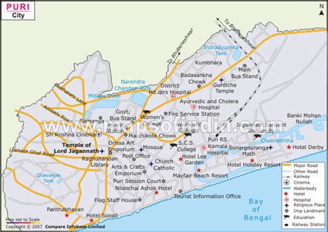 Puri Location Map Where Is Puri