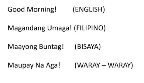 Bisaya Ilocano Waray Bicol Tagalog Tiktok Off