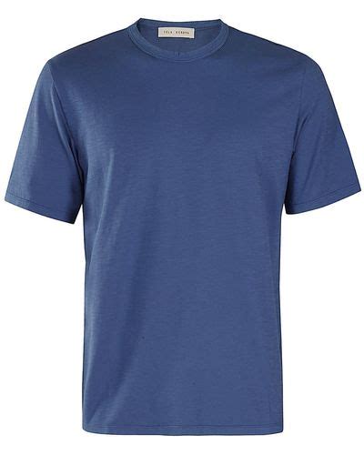 Blue Tela Genova T Shirts For Men Lyst