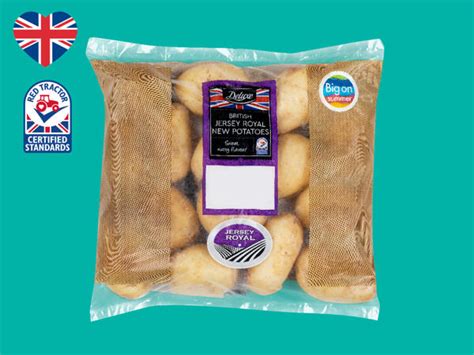 Deluxe British Jersey Royal New Potatoes Lidl Great Britain