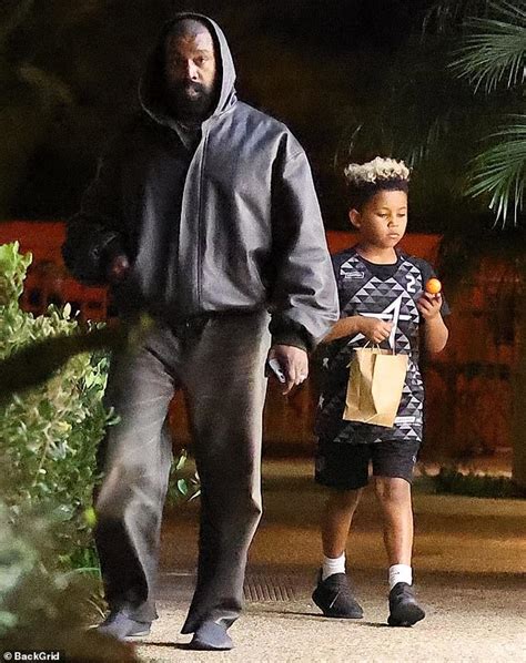 Kanye West Has Some One On One Time With Son Saint Eight As He Takes