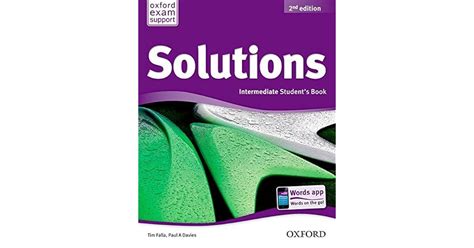 Solutions 2nd edition Intermediate. Student's Book Pack by Falla Tim
