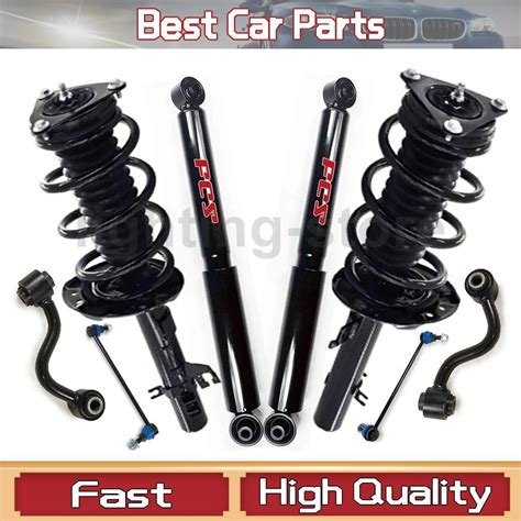 Shock Absorber Sway Bar Link Kit Struts Coil Spring For Nissan Rogue