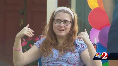 DeLand High School senior with genetic illness surprised with drive-by ...