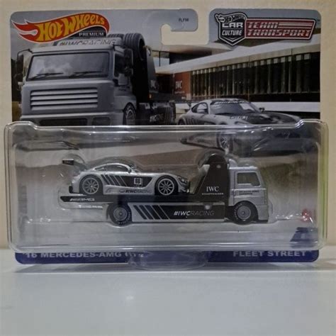 Hot Wheels Team Transport Mercedes Amg Gt Fleet Street Shopee Philippines