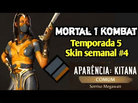 Alerta De Skin Kitana Sorriso Megawatt Semanal Mortal Kombat