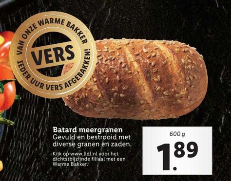 Batard Meergranen Aanbieding Bij Lidl Folders Nl