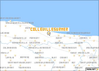 Colleville-sur-Mer (France) map - nona.net