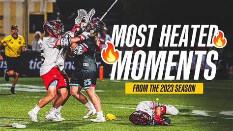 Most Heated Moments In Pro Lacrosse Youtube