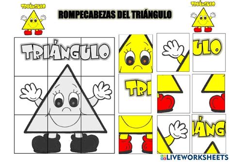 Rompecabezas Del Tri Ngulo Worksheet Multiplos Y Divisores Resta De