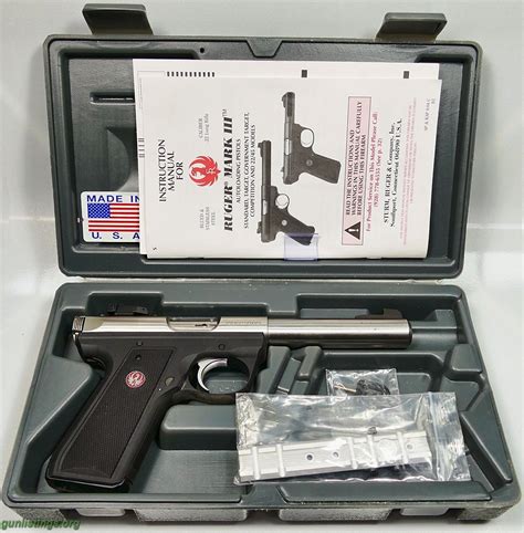 Gunlistings Org Pistols Ruger Mark III Stainless