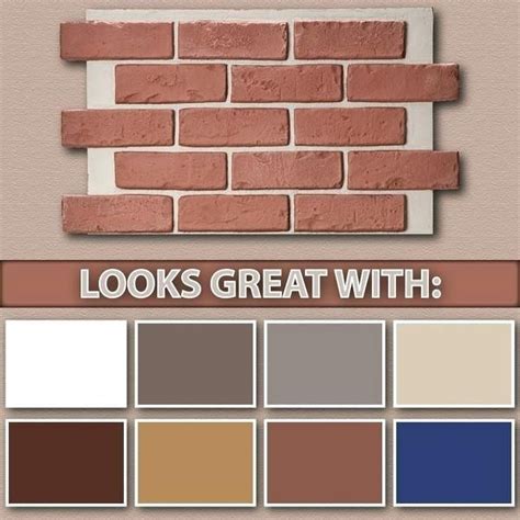 Paint Colors That Go With Red Brick Couleurs De Peinture