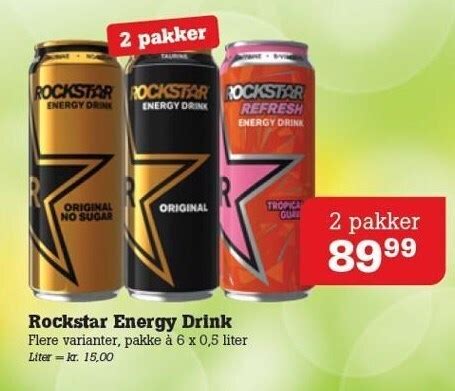 Rockstar Energy Drink Tilbud Hos Poetzsch Padborg