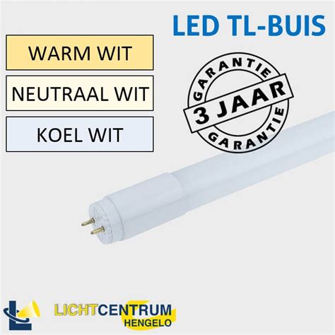 4x Led Tl Buis 60 Cm T8 9 Watt Vervanger 18w Neutraal Wit