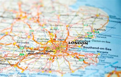 Wallpaper map, London, England for mobile and desktop, section макро ...