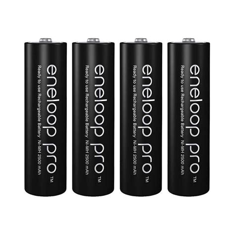 Panasonic Eneloop Pro Oppladbare Aa Batterier 2500 Mah 4 Pk