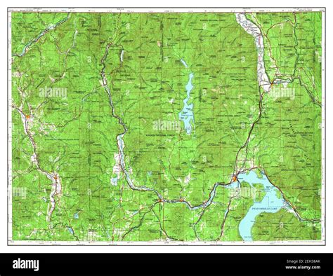 Sandpoint Idaho Map Hi Res Stock Photography And Images Alamy