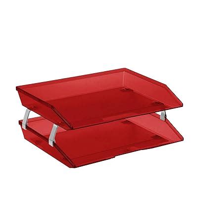 Buy Acrimet Facility Tier Letter Tray Side Load Plastic Desktop File