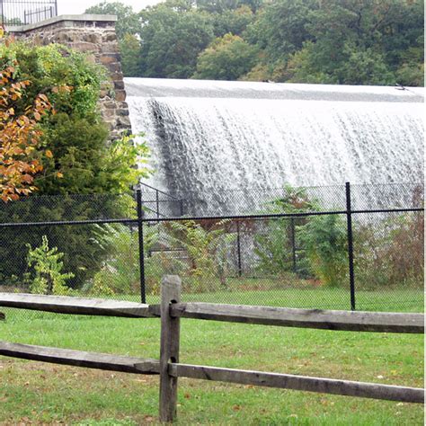 The Mill River and the Waterfall | The Eli Whitney Museum and Workshop