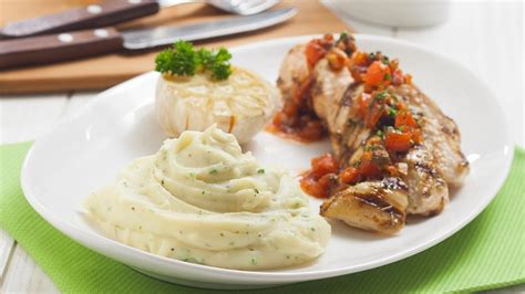 Resep Grilled Chicken With Mashed Potato Ufs